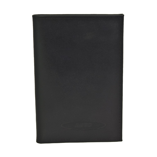 Бумажник водителя БВЛ5Л BLACK натуральная кожа (в коробке) АВТОСТОП
