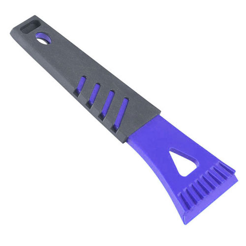 Скребок M-71014BL для льда, длина 18см, ширина лезвия 8см BLUE MEGAPOWER /1/200/