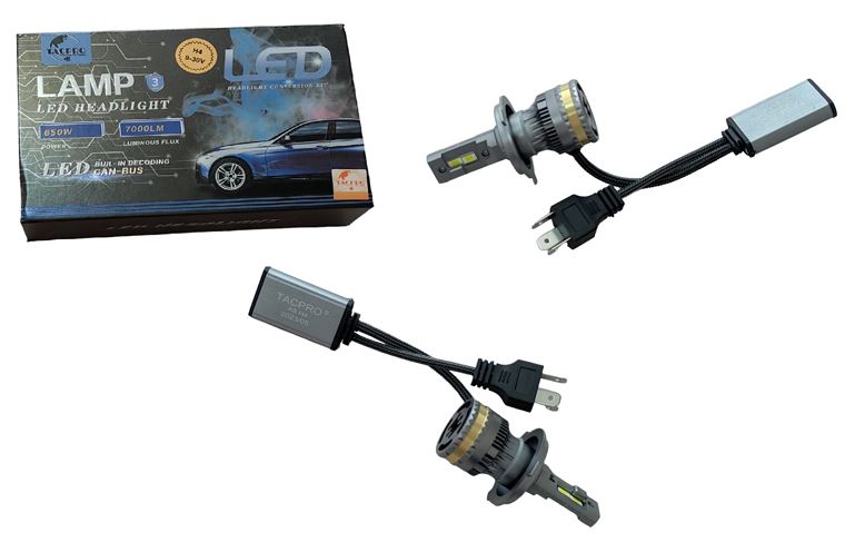 Лампа головного света со светодиодами CREE H11-A8 CANBUS  650W, 7000LM, 12V(со встр, вентилятором)