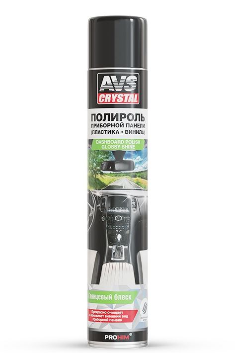 Полироль панели глянец AVS AVK-094 аэрозоль 1000 мл. /1/12/