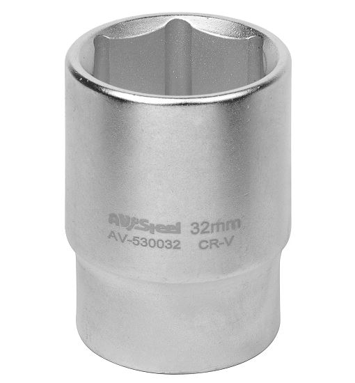 Головка  3/4" шестигранная 32мм "AV Steel" AV-530032