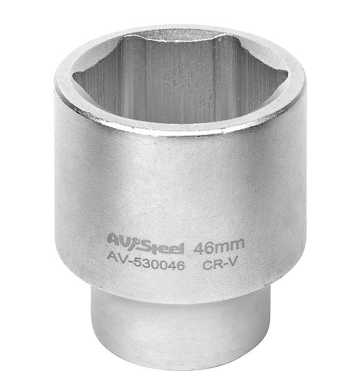 Головка  3/4" шестигранная 46мм "AV Steel" AV-530046