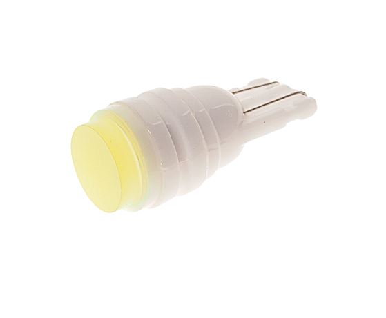 Автолампа светодиодная T10W (W2,1x9,5d) CERAMIC 1 SMD WHITE 6000K 24V MEGAPOWER /10/100