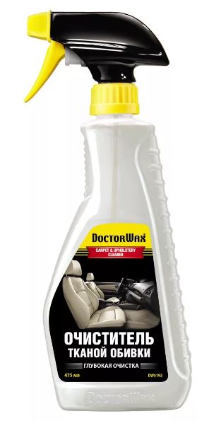 Очиститель обивки тканой, 475 мл тригер DoctorWax DW5192