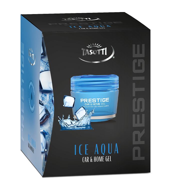 Ароматизатор на панель "TASOTTI" GEL PRESTIGE Ice Aqua (NEW)