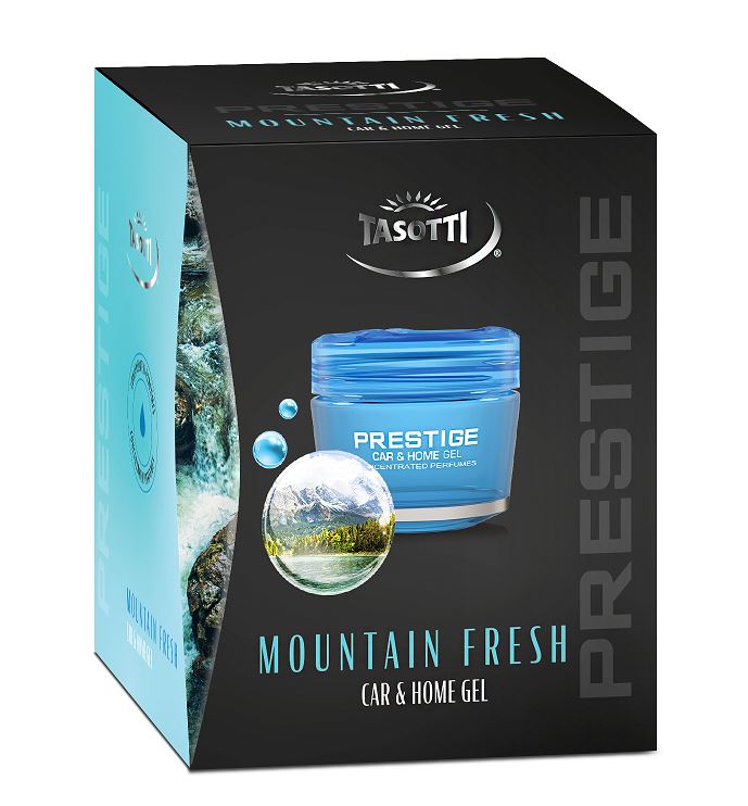 Ароматизатор на панель "TASOTTI" GEL PRESTIGE Mountain Fresh (NEW)