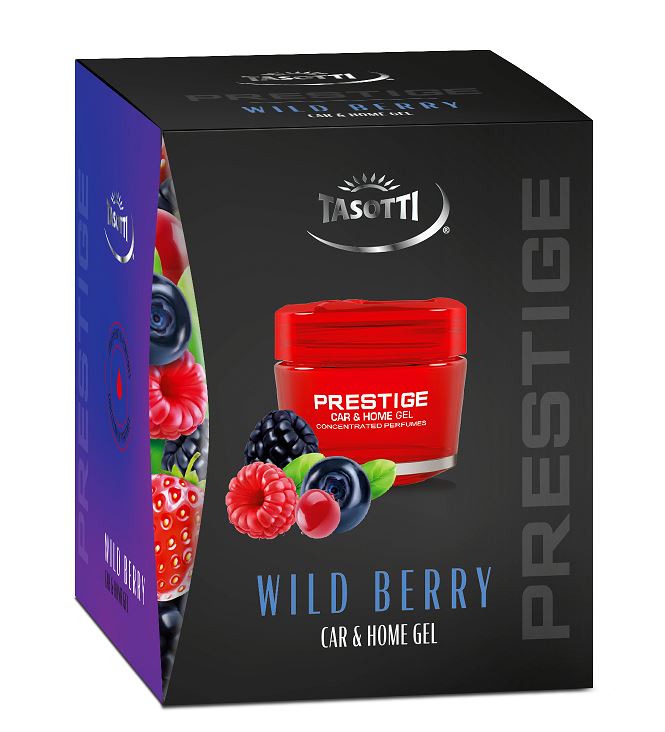 Ароматизатор на панель "TASOTTI" GEL PRESTIGE Wild Berry (NEW)
