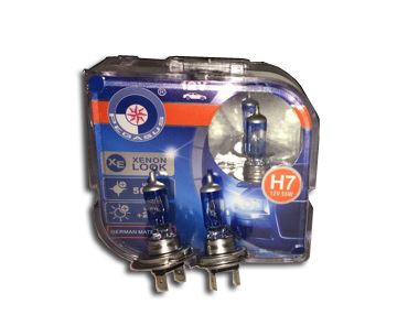Автолампа галогеновая H7 12V55W   F9 BOX  (комплект 2шт)