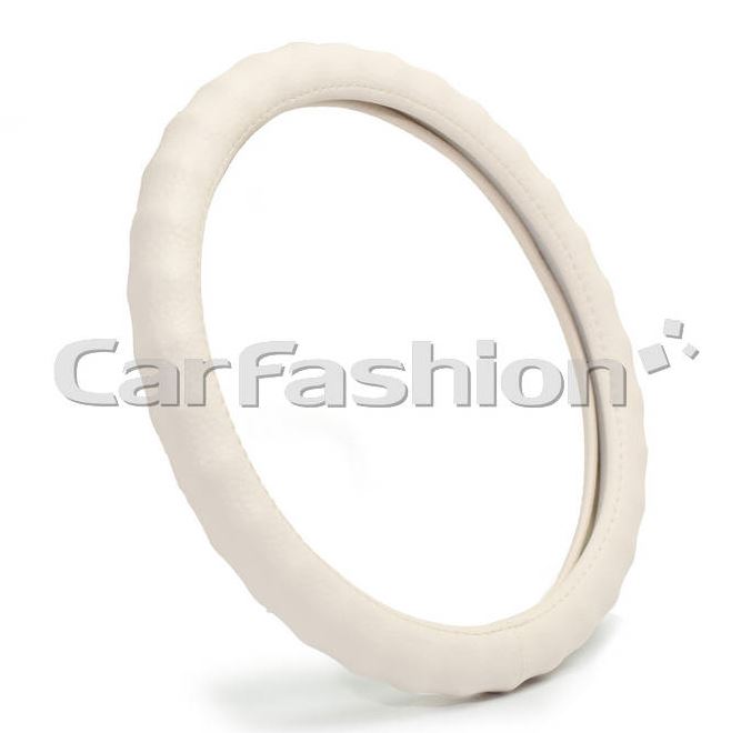 Оплётка на руль CARFASHION «AURORA» бежевый размер М