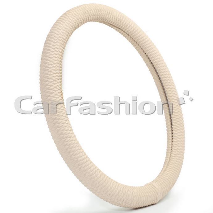 Оплётка на руль CARFASHION «FORM» бежевый размер М