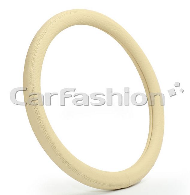 Оплётка на руль CARFASHION «MODERN» бежевый/бежевый размер М
