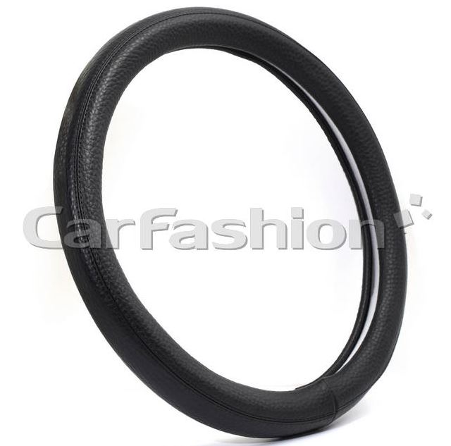 Оплётка на руль CARFASHION «MODERN» черный/черный размер М