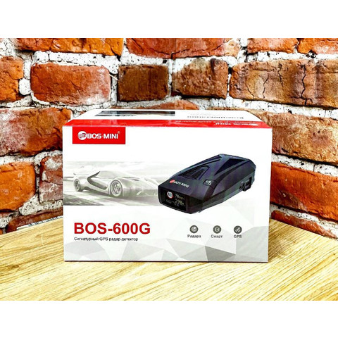 Радар-детектор сигнатурный  Bos-600G
