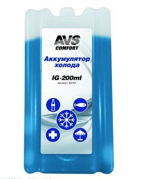 Аккумулятор холода AVS IG-200ml (пластик)