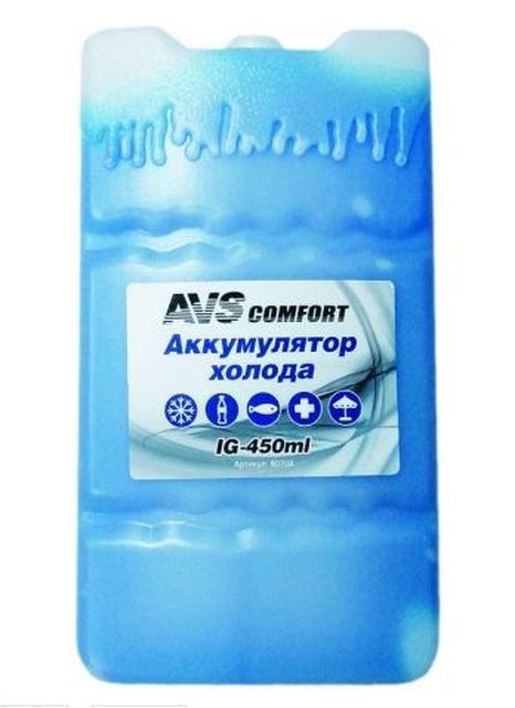 Аккумулятор холода AVS IG-450ml (пластик) /1/12/