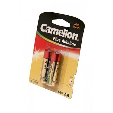 Батарейки AA: LR6-BC2 ALKALINE PLUS 1,5V CAMELION /2/24/432