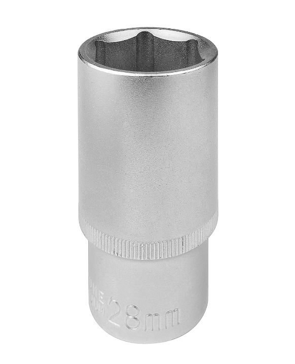 Головка 28мм 6 гр 1/2"  удлиненная "AV Steel" AV-520228