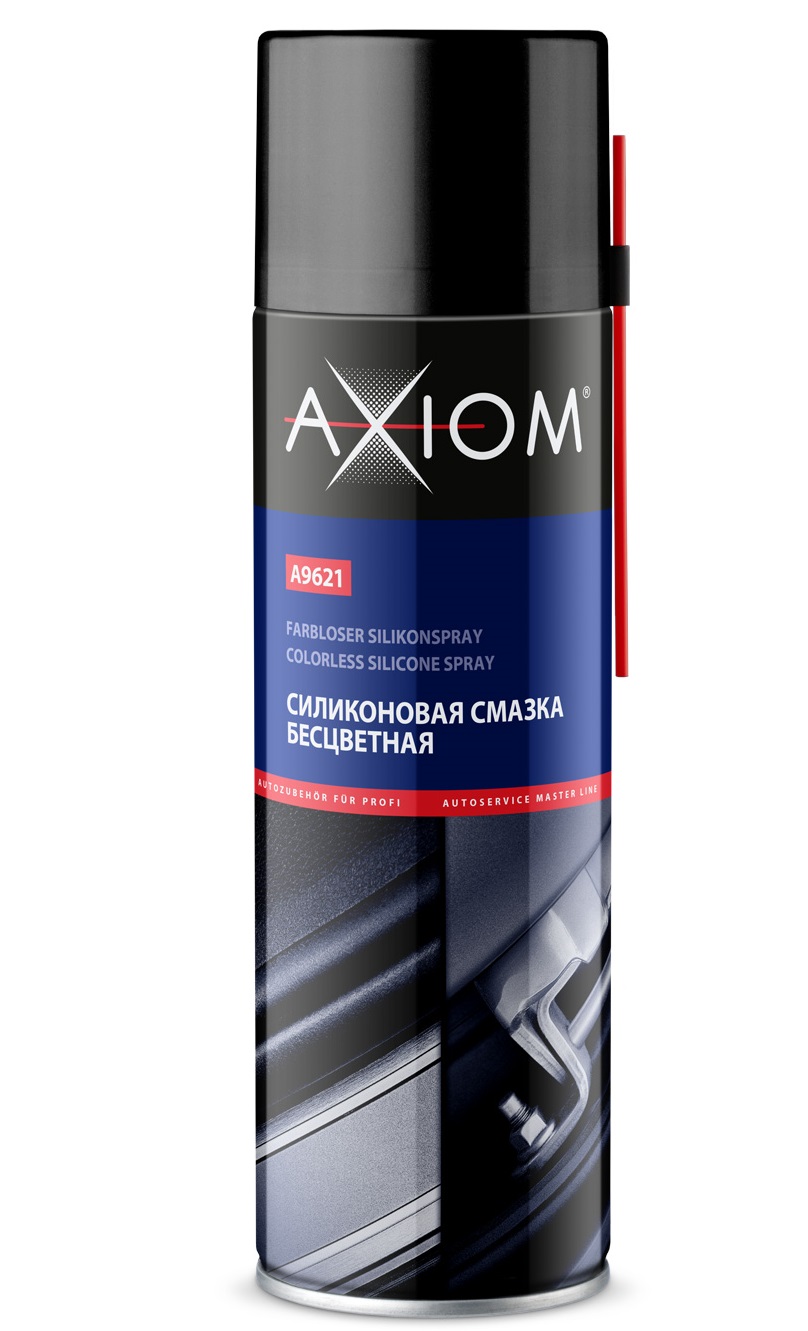 Силиконовая смазка бесцветная 650 мл. AXIOM A9621 /1/12/