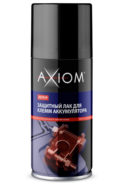 Защитный лак для клемм аккумулятора 210мл. AXIOM A9701p  /1/12/