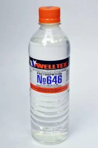 Растворитель 646 1л WELLTEX (20шт.уп)