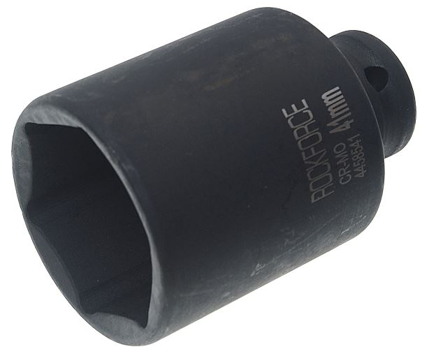 Головка торцевая 41мм 1/2" 6-гранная ударная удлиненная L=80мм ROCKFORCE RF-4458541 /1/10