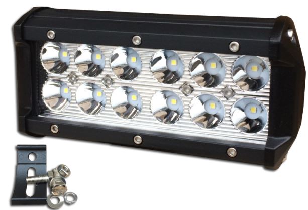 Фара светодиодная  D12LED 36W (9-30V) 17*7,5*7см (аналог 13147 15357)