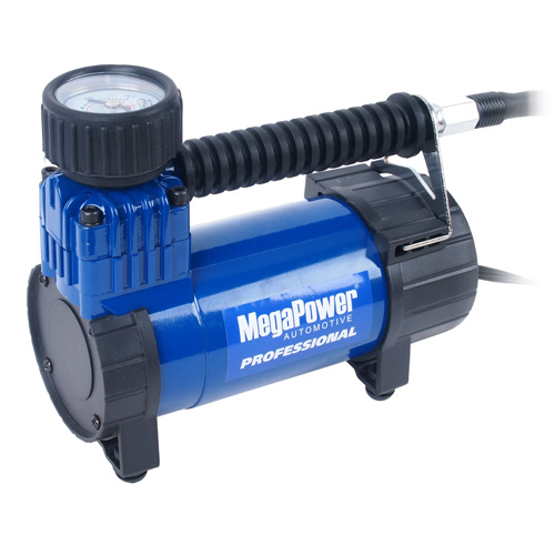 Компрессор  30 л/мин MEGAPOWER M-11040 BLUE поршневой 100PSI 12V /1/10