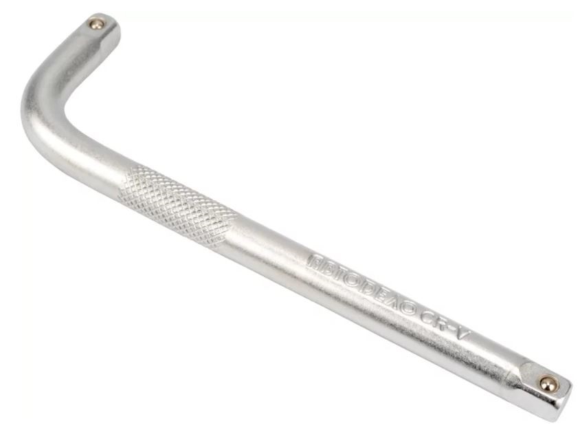 Вороток Г-образный 1/4" 115*30 мм АвтоDело "Professional" (39751)