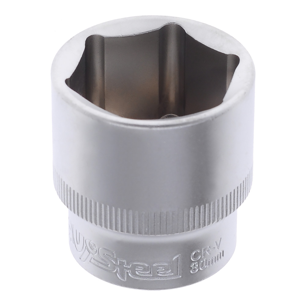 Головка 30мм 6-гранная 1/2" "AV Steel"