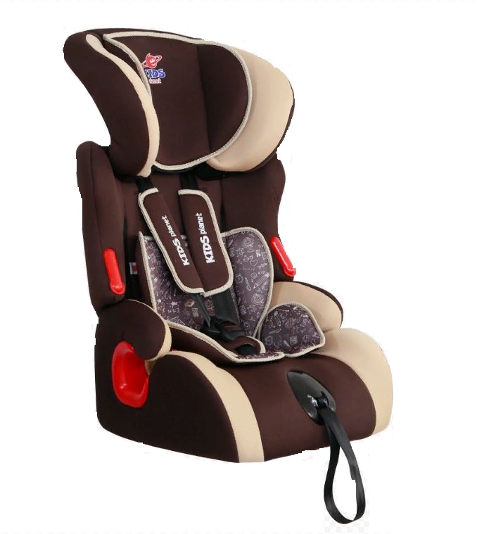 Автокресло детское 9-36кг. KIDS PLANET Calipso, коричнев. капучино