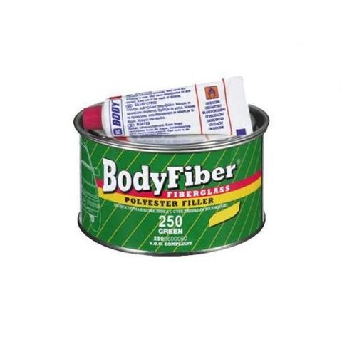 Шпатлевка BODY PRO F250 FIBER полиэфирная наполняющая, усиленная стекловолокном 0.25 кг.2500600050