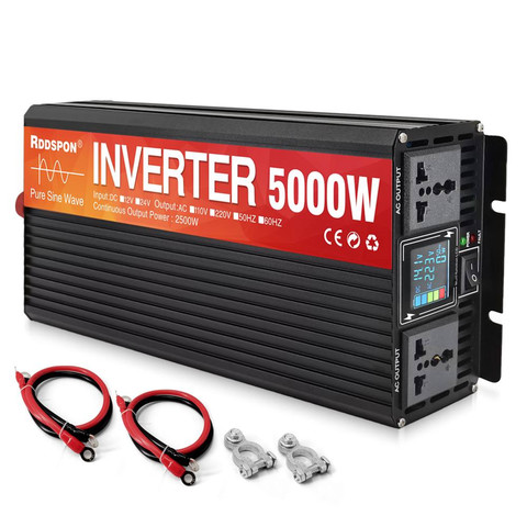 Инвертер 12V-220V/5000W XBK