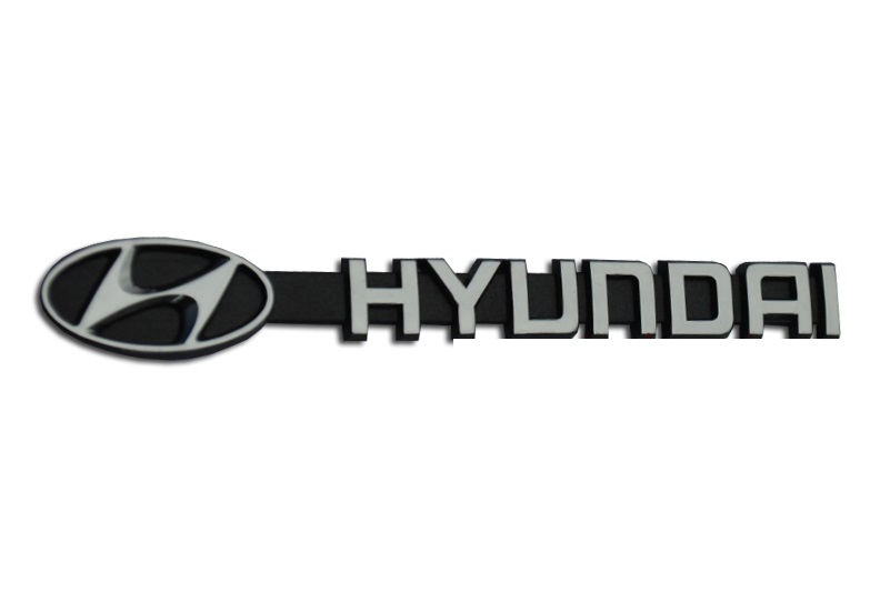 Орнамент "HYUNDAI" ( двухсторонний скотч "3M" )