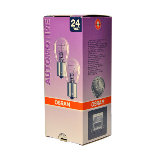 Автолампа P15W (BA15s) 24V OSRAM /10/50/200 NEW