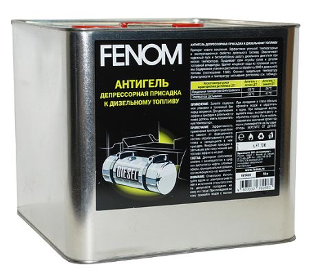 Антигель для дизельного топлива FENOM 10 л. -47