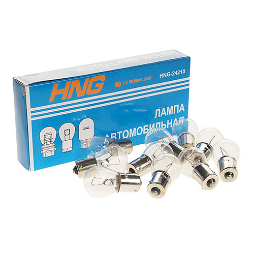 Автолампа P21W BA15s 24V HNG /10/1000