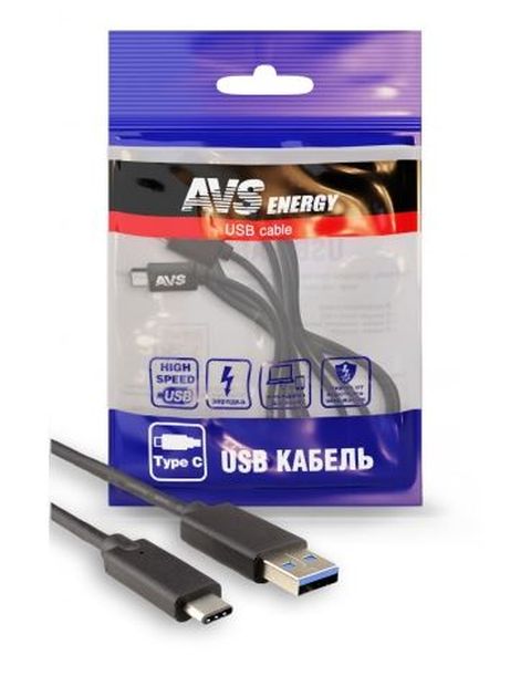 Кабель AVS Type C (1м USB 3.0) TC-311