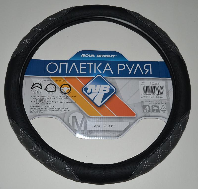 Оплетка на руль "Nova Bright" (M) 47374