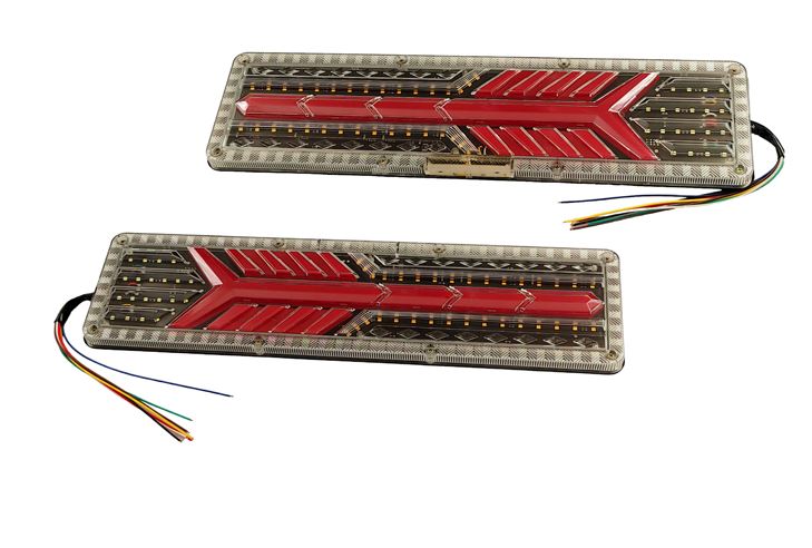 Блок фонарей 46*13*2см SQ-B-400 12-24V задних светодиодных (к-т 2 шт ПРАВЫЙ/ЛЕВЫЙ) на груз а\м