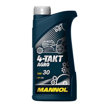 Масло мотор. MANNOL 4-х тактное  Agro SAE 30   (1л) минеральное