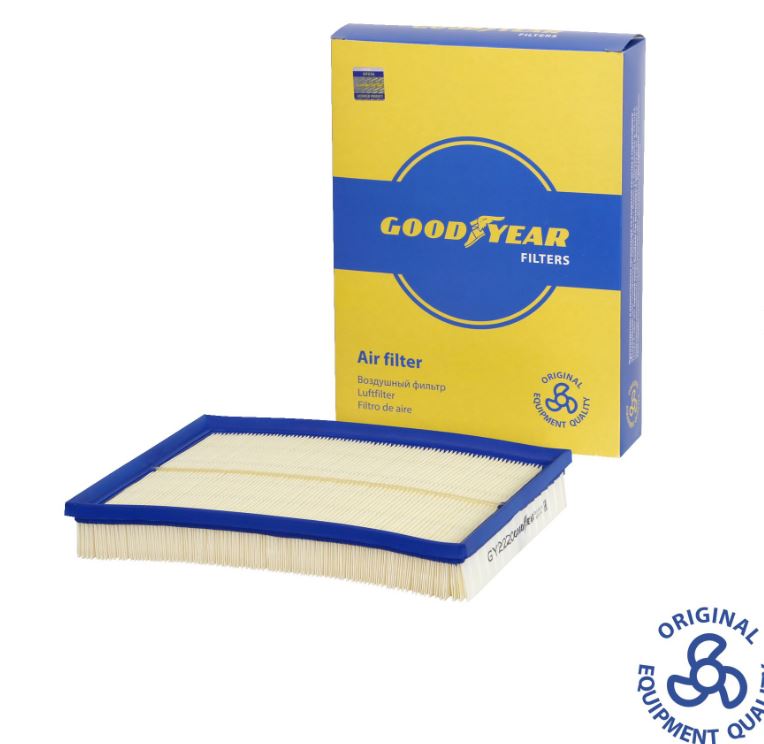 Фильтр воздушный автомобильный Goodyear GY2220 для а/м CHEVROLET: NIVA (1.8); OPEL: ASTRA CLASSIC II