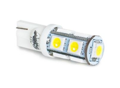 Автолампа светодиодная T028 Т10/белый/ (W2,1x9,5d) 9SMD 5050 3 chip W5W, блистер 2 шт.