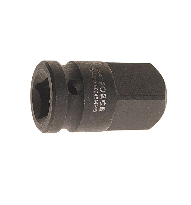 Адаптер RF-80946MPB: 1/2"(F) х 3/4"(М) ударный шаровый 48мм ROCKFORCE /1/10