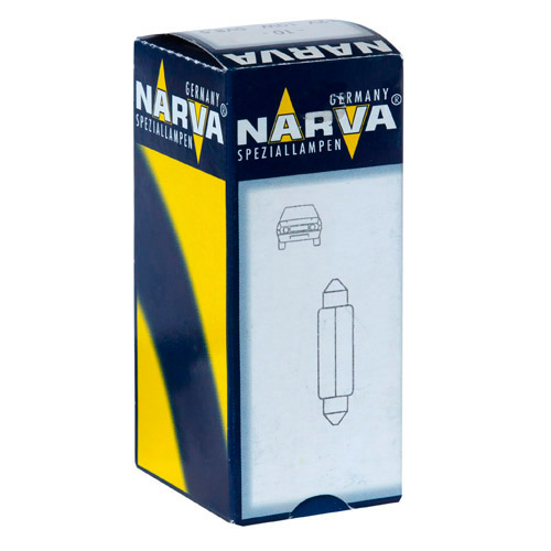 Автолампа C10W (SV8.5/8) 35мм 12V NARVA /10/200